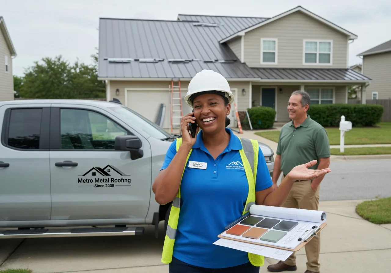 Storm Damage Metal Roof Repair in Jeffersontown, KY